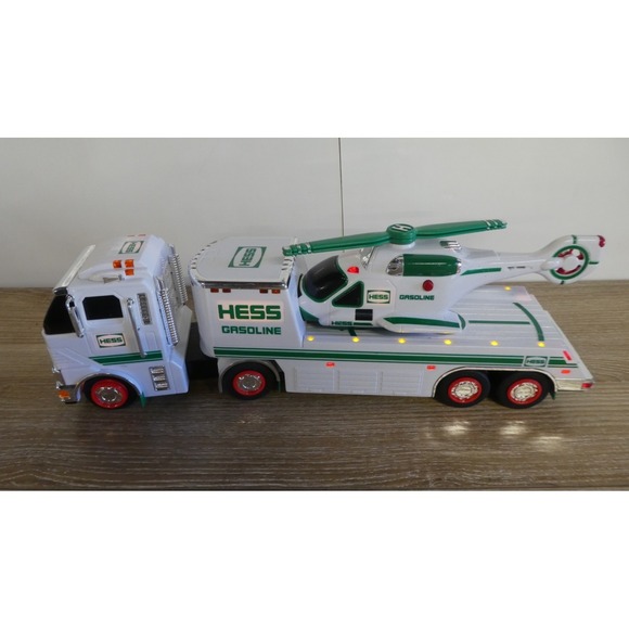 Hess Other - VINTAGE HESS GASOLINE TOY TRUCK AND HELICOPTER 2006 BOXED - Read Desc